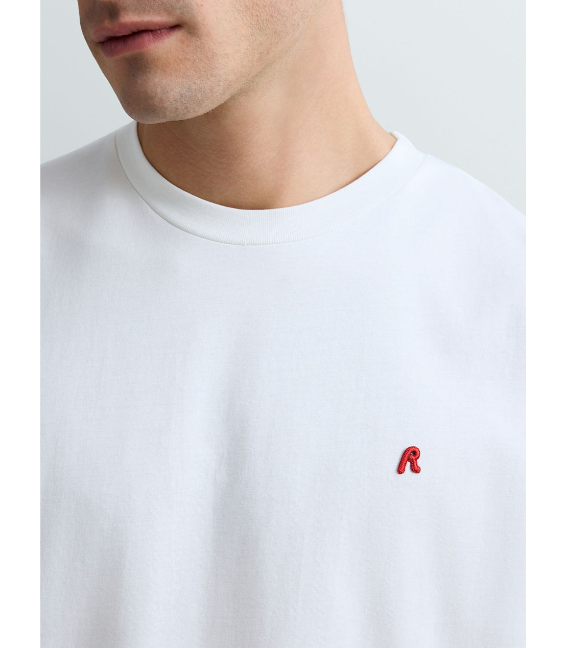 ベーシックジャージーRロゴ Tシャツ 詳細画像 ホワイト 7